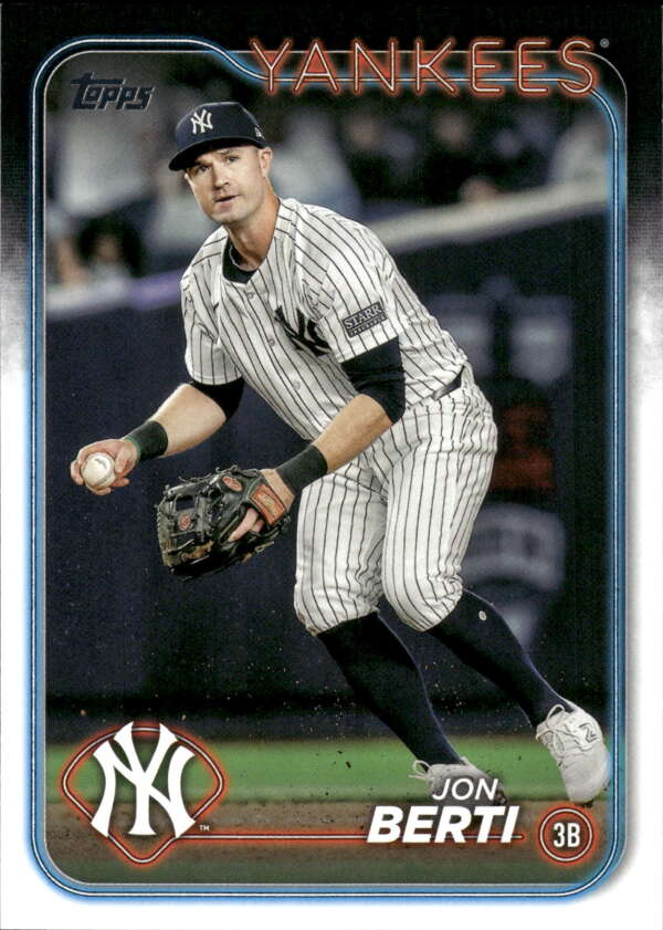 2024 Topps Update #US124 Jon Berti NM-MT Yankees