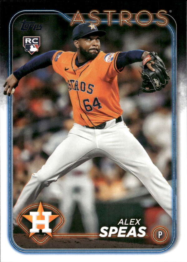 2024 Topps Update #US222 Alex Speas NM-MT RC Rookie Astros