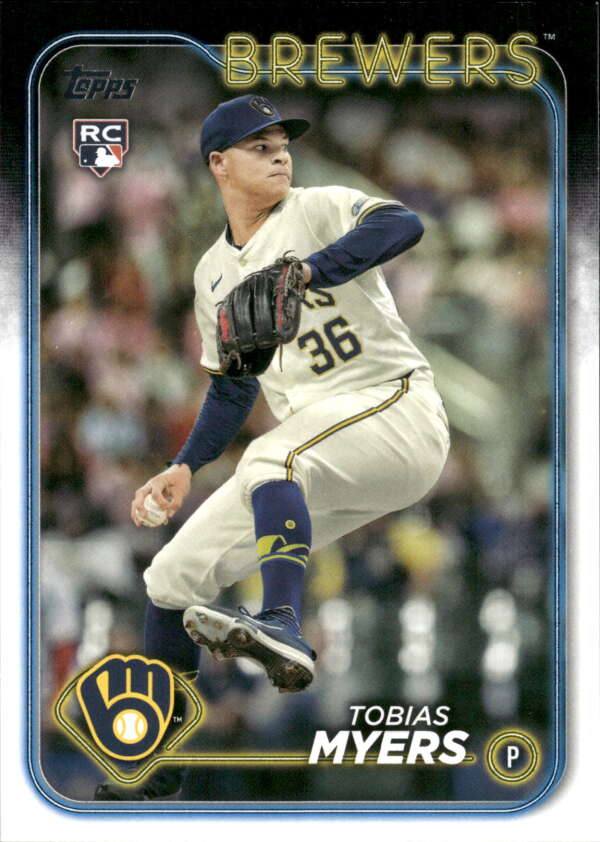 2024 Topps Update #US299 Tobias Myers NM-MT RC Rookie Brewers