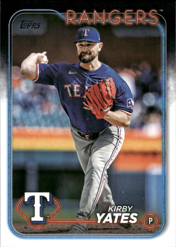 2024 Topps Update #US302 Kirby Yates NM-MT Rangers