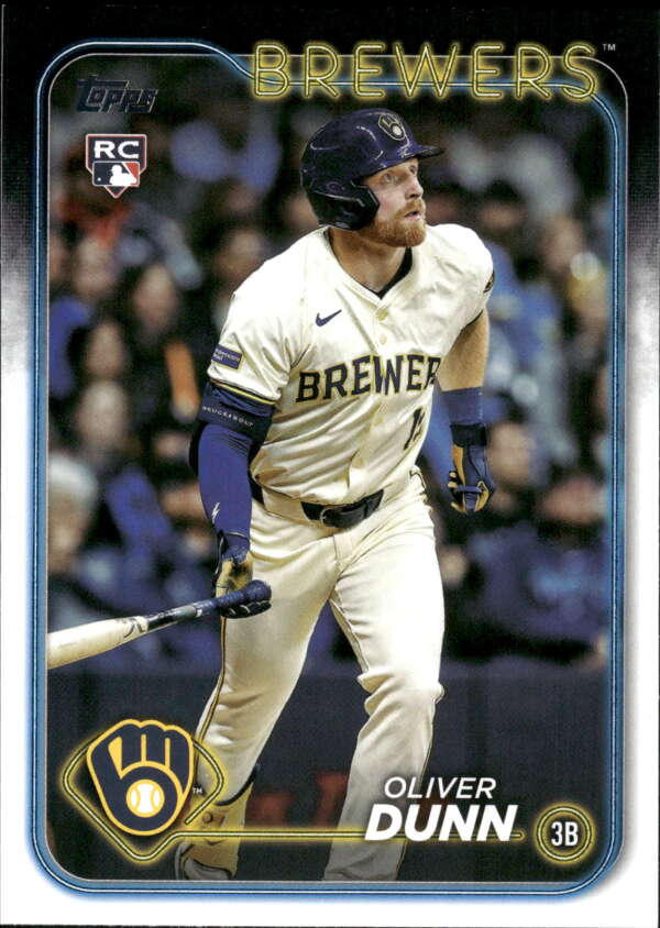 2024 Topps Update #US310 Oliver Dunn NM-MT RC Rookie Brewers