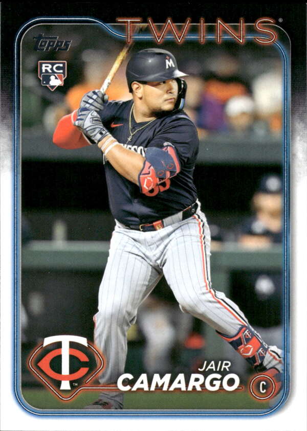 2024 Topps Update #US314 Jair Camargo NM-MT RC Rookie Twins