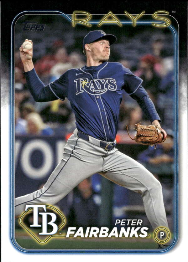 2024 Topps Update #US321 Peter Fairbanks NM-MT Rays