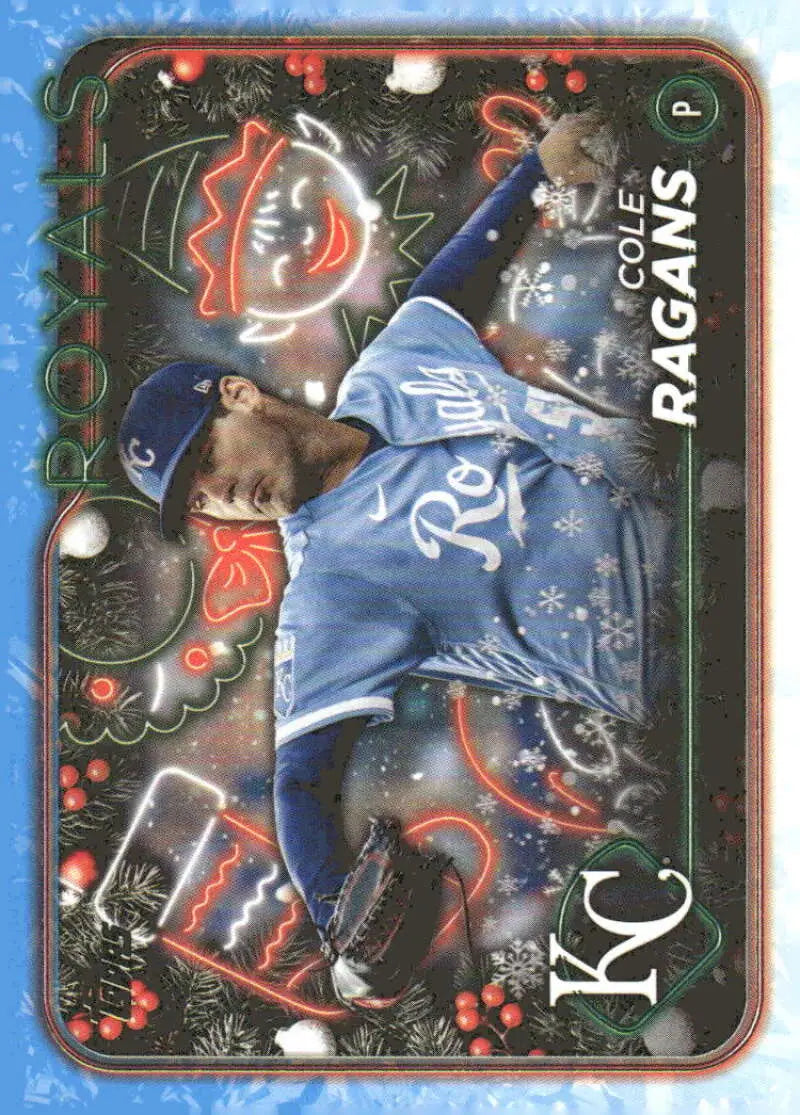 2024 Topps Holiday #H20 Cole Ragans NM-MT Royals