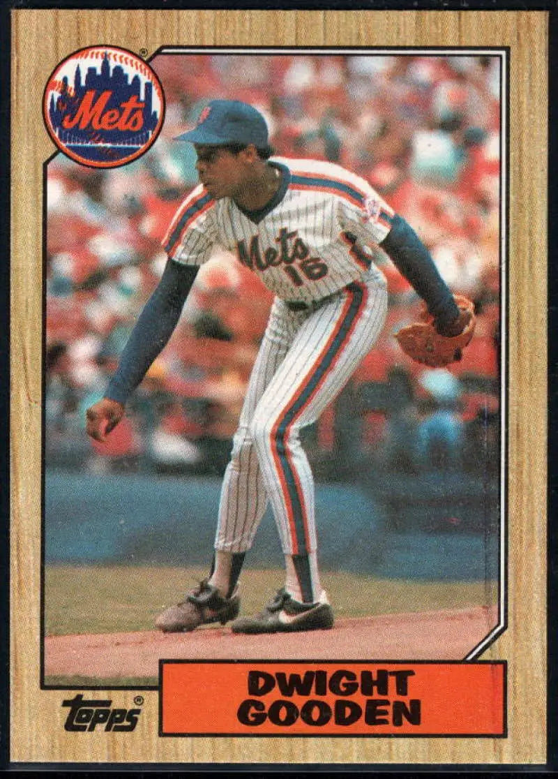 1987 Topps #130 Dwight Gooden NM Near Mint Mets