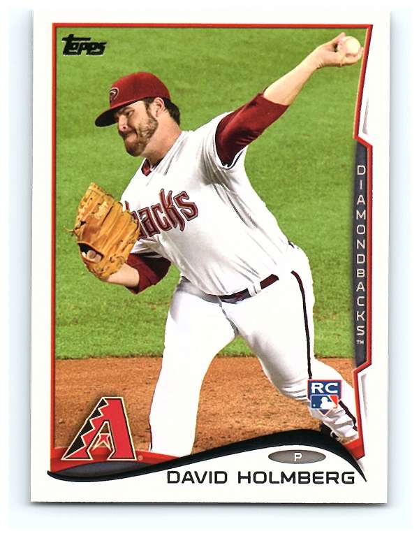 2014 Topps #242 David Holmberg NM-MT RC Rookie