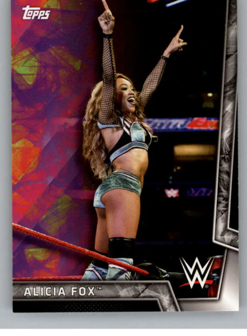 2018 Topps WWE Women's Division Evolution #2 Alicia Fox NM-MT