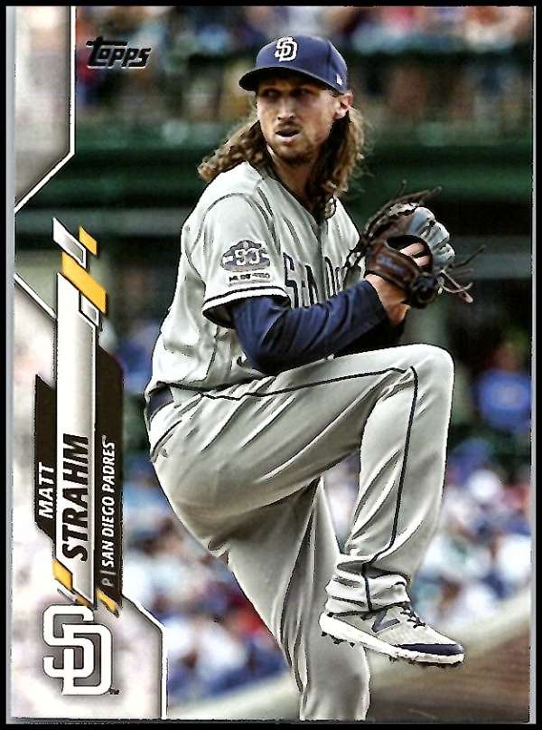 2020 Topps #164 Matt Strahm NM-MT