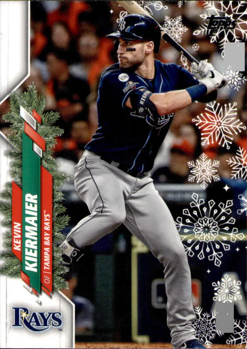 2020 Topps Holiday #HW21 Kevin Kiermaier NM-MT