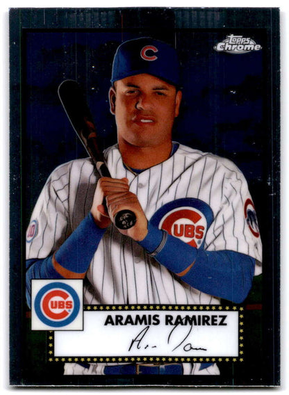 2021 Topps Chrome Platinum Anniversary Aramis Ramirez Chicago Cubs Baseball Card