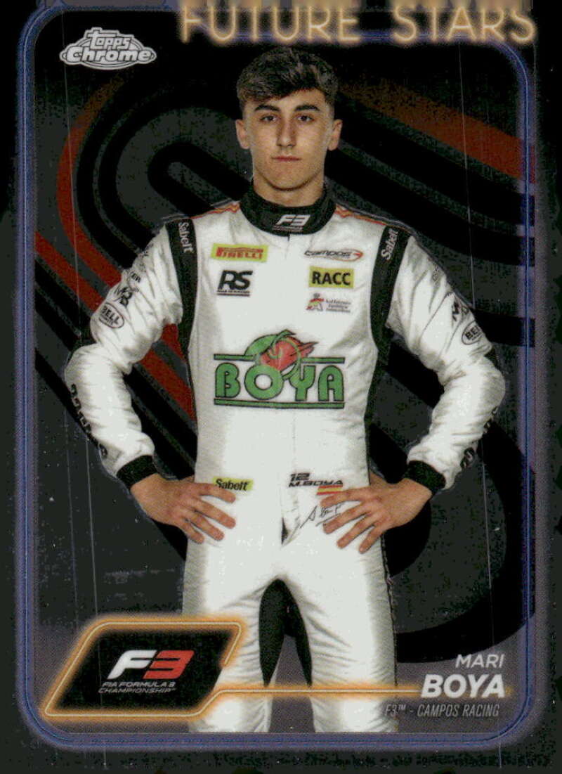 2024 Topps Chrome Formula 1 #54 Mari Boya NM-MT F3 - Campos Racing Racing Card  Image 1