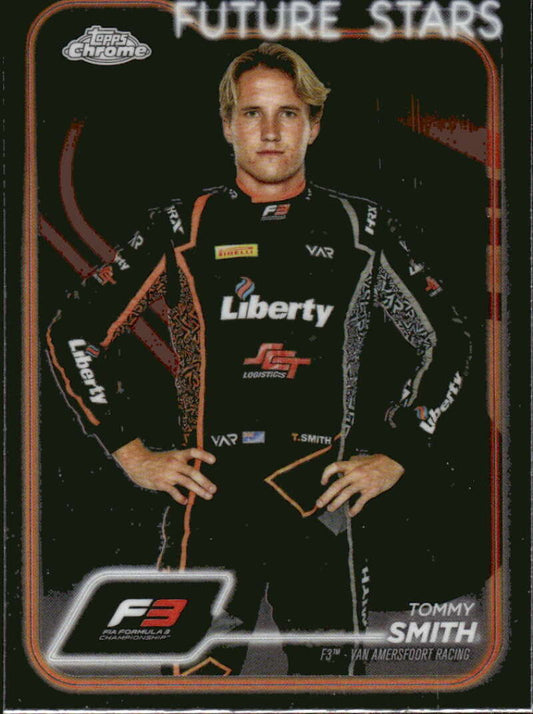 2024 Topps Chrome Formula 1 #63 Tommy Smith NM-MT F3 - Van Amersfoort Racing Racing Card  Image 1