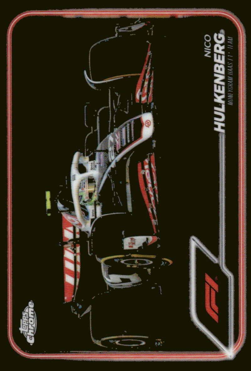 2024 Topps Chrome Formula 1 #87 Nico Hulkenberg NM-MT MoneyGram Haas F1 Team Racing Card  Image 1