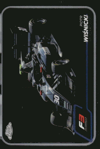 2024 Topps Chrome Formula 1 #144 Piotr Wisnicki NM-MT F3 - Rodin Motorsport Racing Card  Image 1