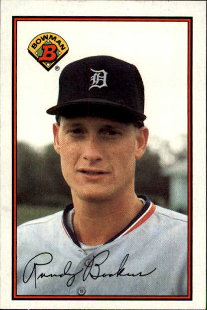 1989 Bowman #96 Randy Bockus NM-MT Detroit Tigers Baseball Card Image 1