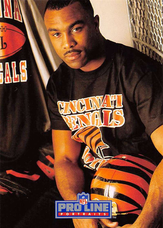 Cincinnati Bengals merchandise with Tim McGee from Pro Line Portraits football card