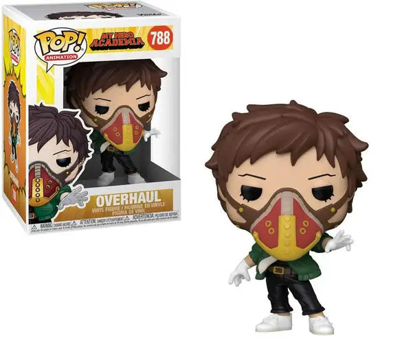 Funko Pop Animation 788 figure of Overhaul from My Hero Academia with mask