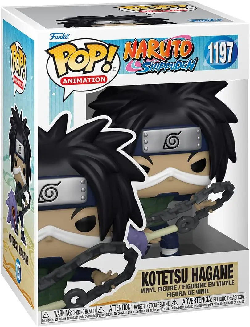 Funko Pop! Kotetsu Hagane vinyl figure from Naruto Shippuden in collectible packaging