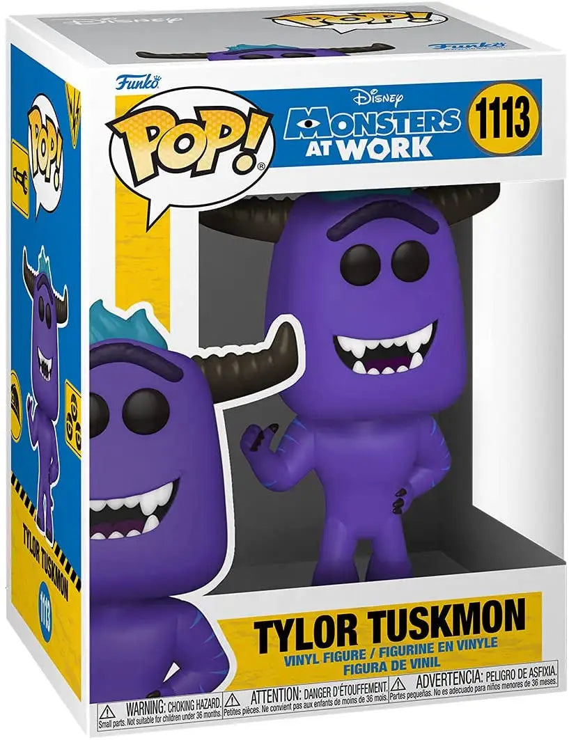 Funko Pop! Vinyl figure of Tylor Tuskmon from Disney Monsters at Work series