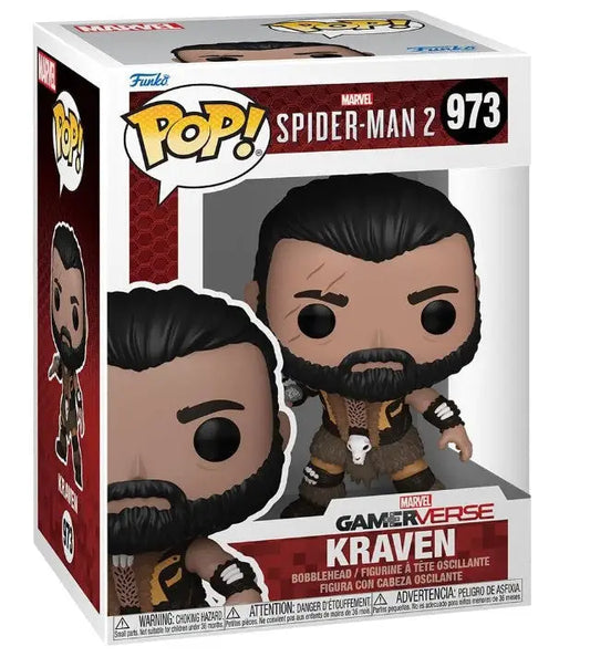 Funko Pop Marvel Spider-Man 2 Kraven #973 vinyl figure from GamerVerse collection