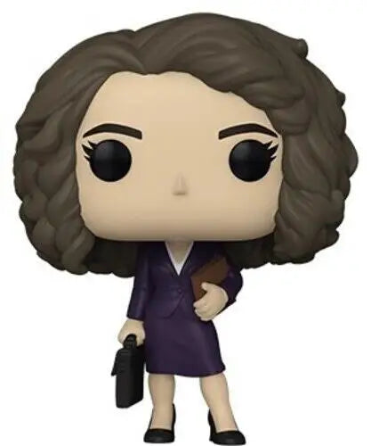 Funko Pop figurine of She/Hulk Jennifer in purple dress from Marvel Studios collectibles