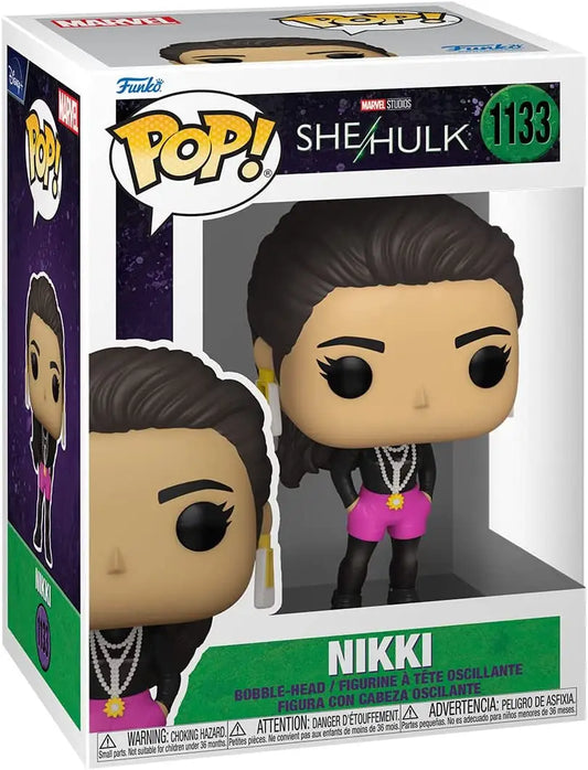 Funko Pop! Marvel Studios She-Hulk Nikki figure #1133 for collectors and fans