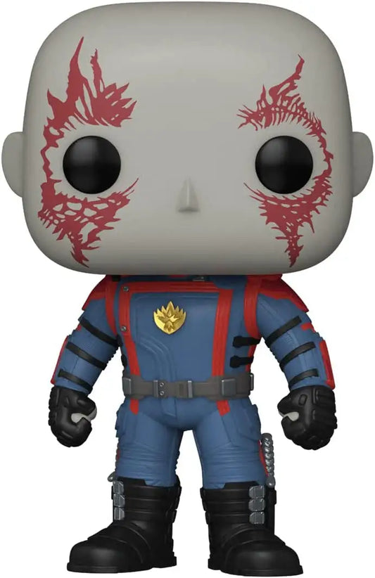 Stylized Funko POP! figurine of Drax from Marvel Guardians of the Galaxy Volume 3