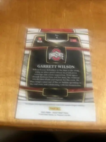 Garrett Wilson Ohio State Football Card Select Draft Picks Concourse Jets Rookie RC