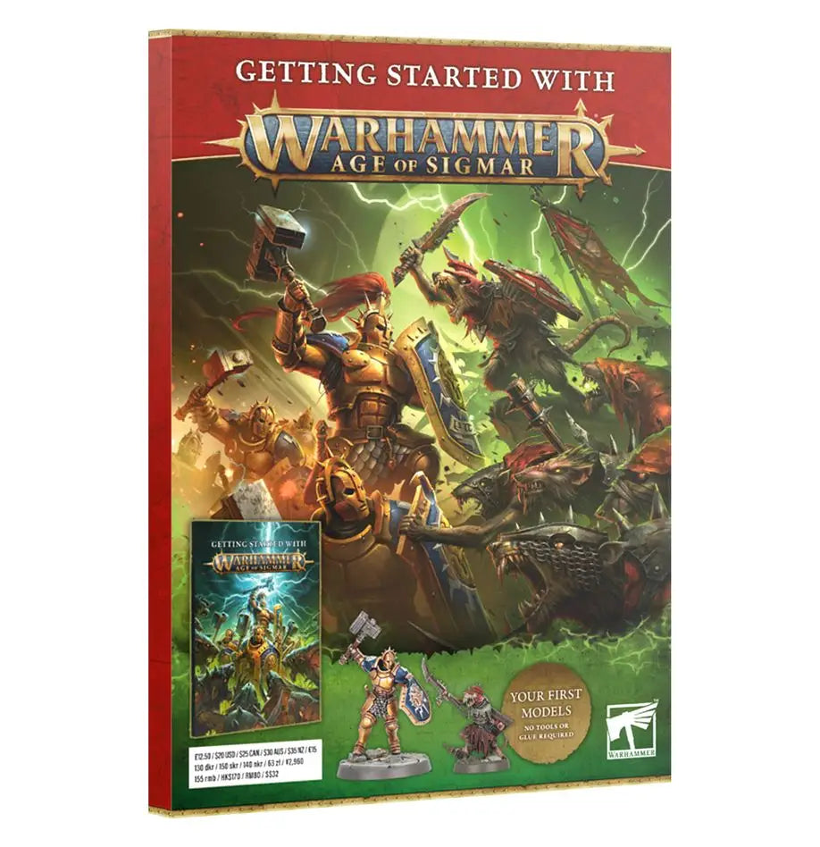 Getting Started with Warhammer Age of Sigmar starter guide for tabletop wargame