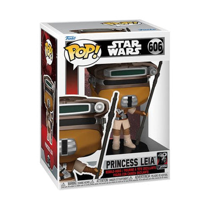 Star Wars 40th Anniversary Princess Leia Boushh Funko Pop vinyl figure #608 collectible