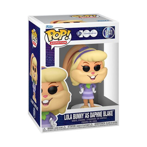 Funko Pop figure of Lola Bunny in purple outfit from 100th Anniversary Looney Tunes