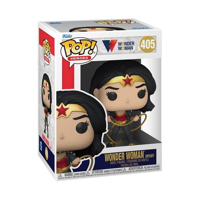 Wonder Woman Funko Pop! vinyl figure #405 in classic superhero outfit from Odyssey series