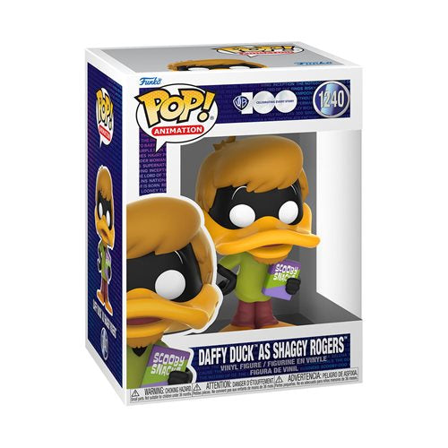 Daffy Duck as Shaggy Rogers Funko Pop from 100th Anniversary Looney Tunes series