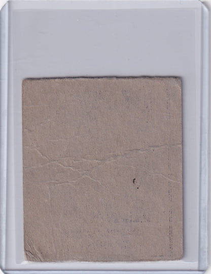 Blank aged paper in sleeve for 1948 R346 Blue Tint #3 Marty Marion St Louis Cardinals