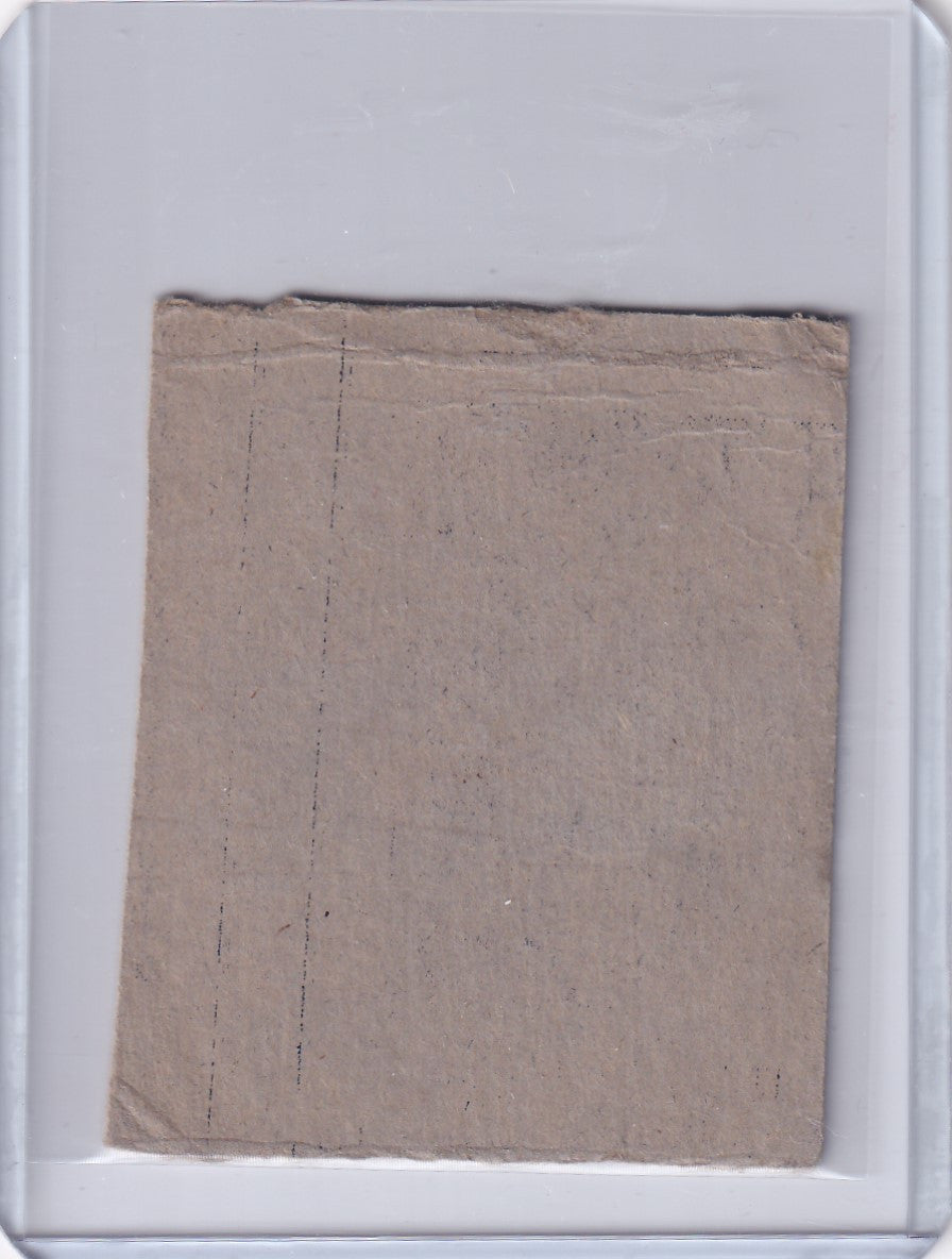 Worn beige cardboard sleeve of 1948 R346 Blue Tint Luke Appling Chicago White Sox card