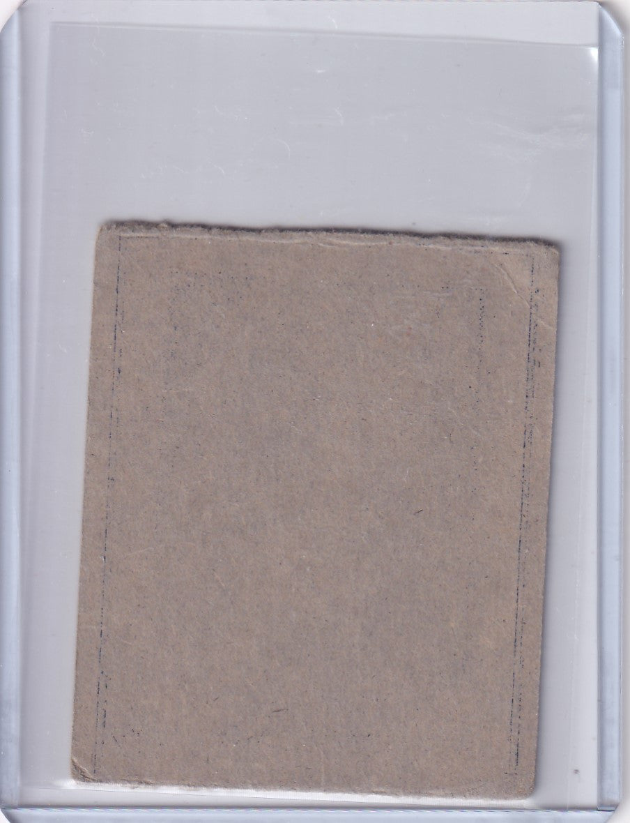 Blank beige card in plastic sleeve for 1948 R346 Blue Tint Chicago White Sox collectible