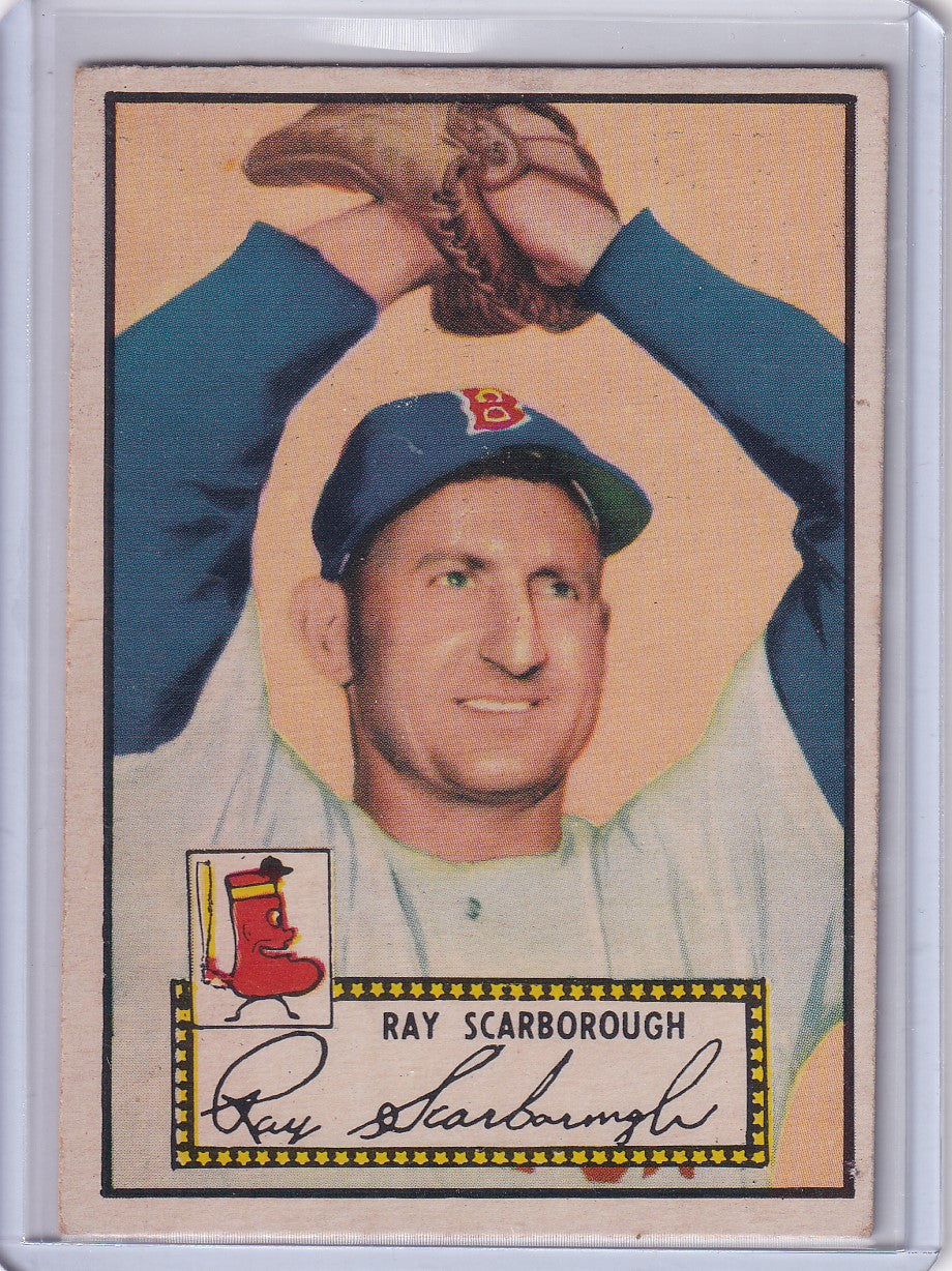 1952 Topps Baseball #43 Ray Scarborough - Boston Red Sox