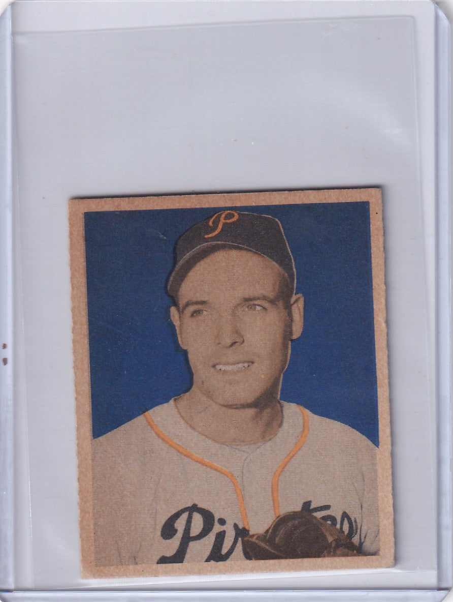 1949 Bowman Baseball #99 Frank Gustine RC - Chicago Cubs