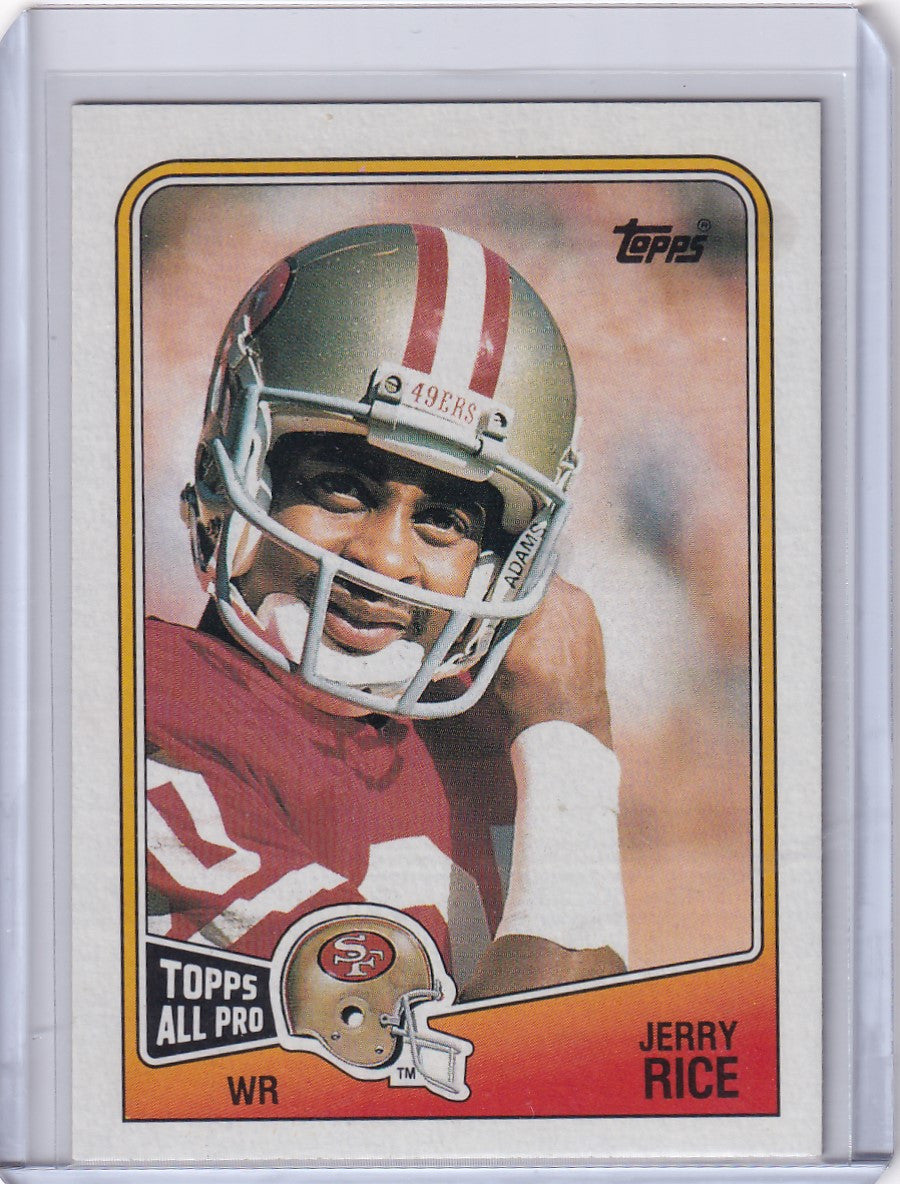 1988 Topps Football #43 Jerry Rice - San Francisco 49ers