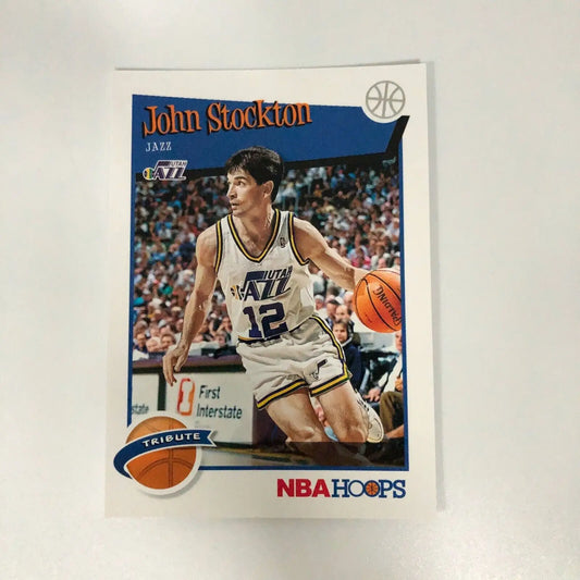 John Stockton 2019–20 Hoops #292 basketball card for Utah Jazz collectors and fans