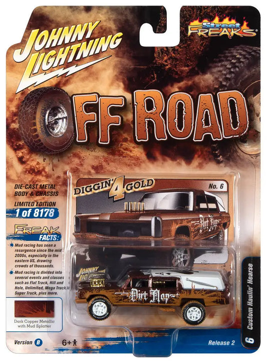 Die-cast Johnny Lightning Off Road vehicle in packaging for Street Freaks Ver B