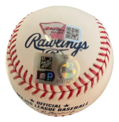 Official Major League Baseball autographed by Julio Rodriguez with Rawlings branding