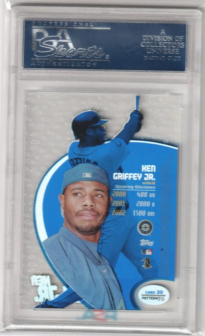 Ken Griffey Jr 1998 Topps Tek #30 Pattern 70 PSA 10 GEM MINT single card in case