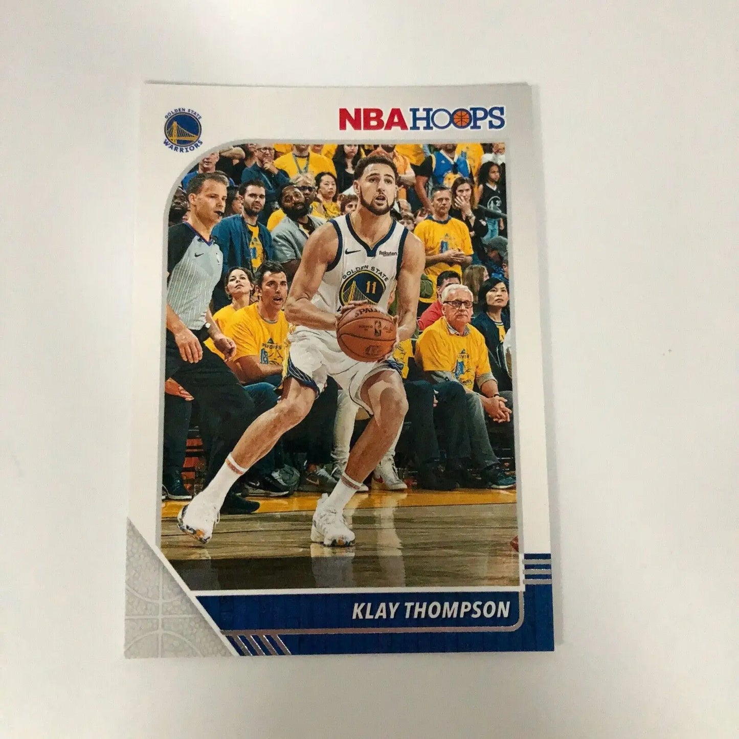 Klay Thompson 2019–20 Hoops #60 trading card for Golden State Warriors NBA fans