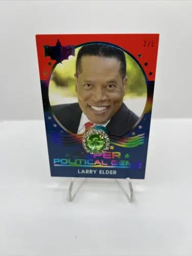 Larry Elder 2022 Decision #PG22 Super Political Gems Emerald Green 2/5