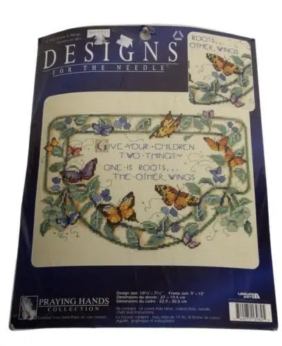 Leisure Arts Designs for the Needle Cross Stitch Kit - Roots and Wings 113982