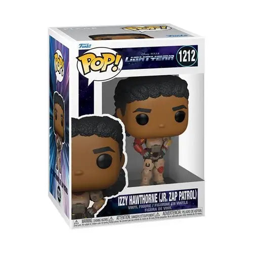 Lightyear Izzy Hawthorne in tan spacesuit Funko Pop! vinyl figure #1212 from movie line