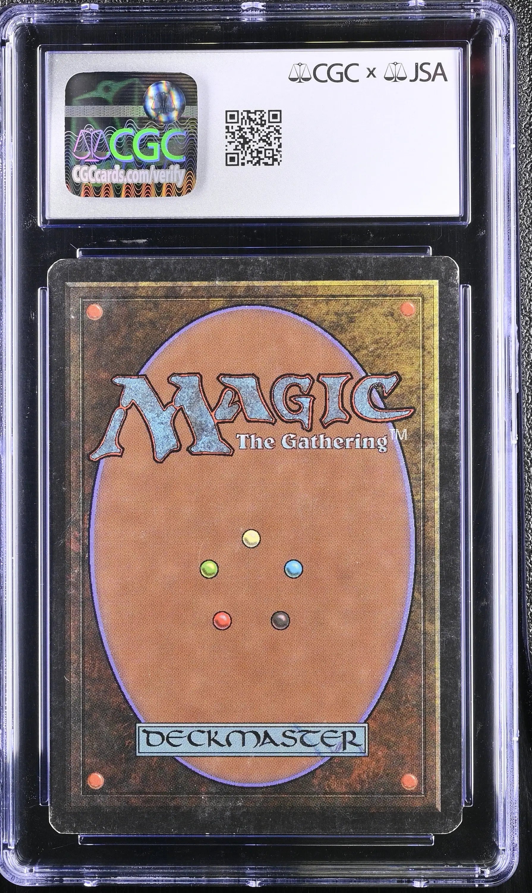 Graded Magic: The Gathering Ivory Cup Beta Edition card signed by Anson Maddocks