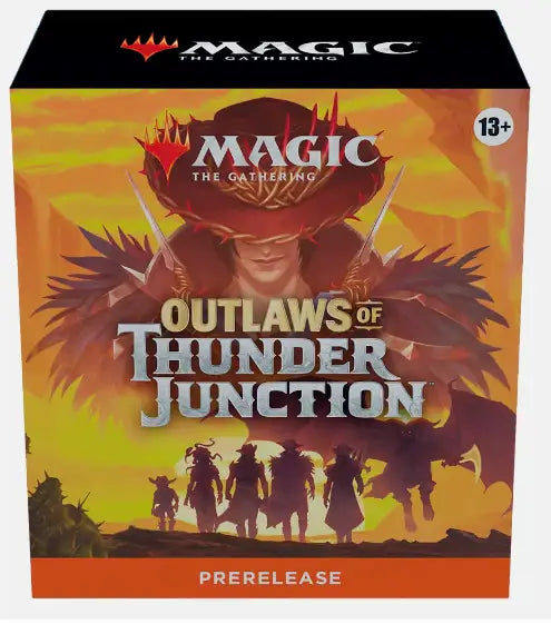 Magic: The Gathering Outlaws of Thunder Junction Prerelease Kit with trading cards