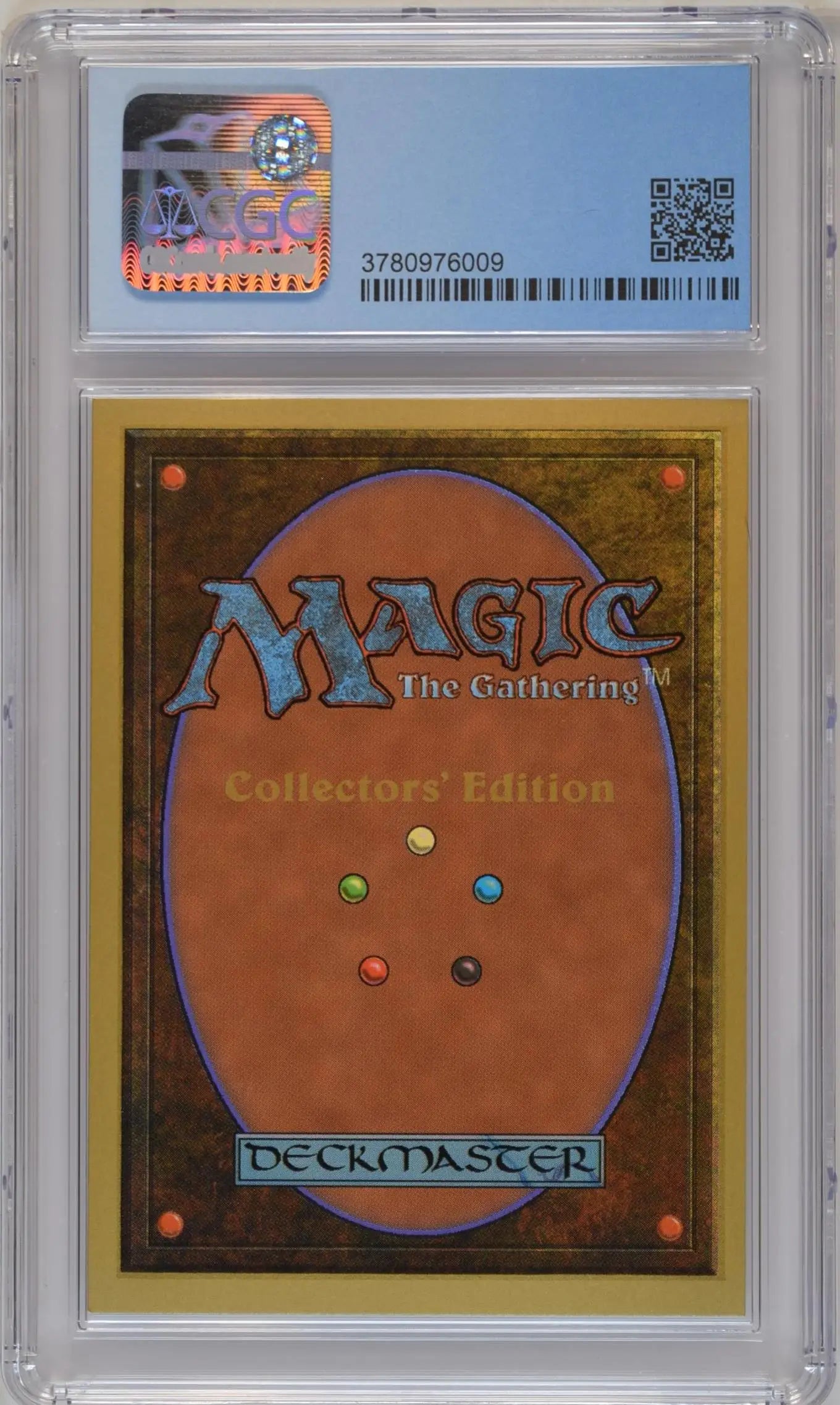 Graded Magic: The Gathering trading card Mox Ruby CGC 9 Mint in protective case